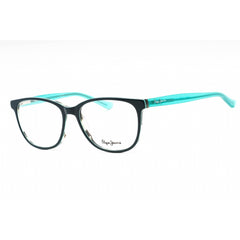 Pepe Jeans Women's Eyeglasses - Turquoise Plastic Oval Full Rim Frame | PJ3262 C4
