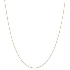 14k .42 mm Carded Curb Chain | 6CY