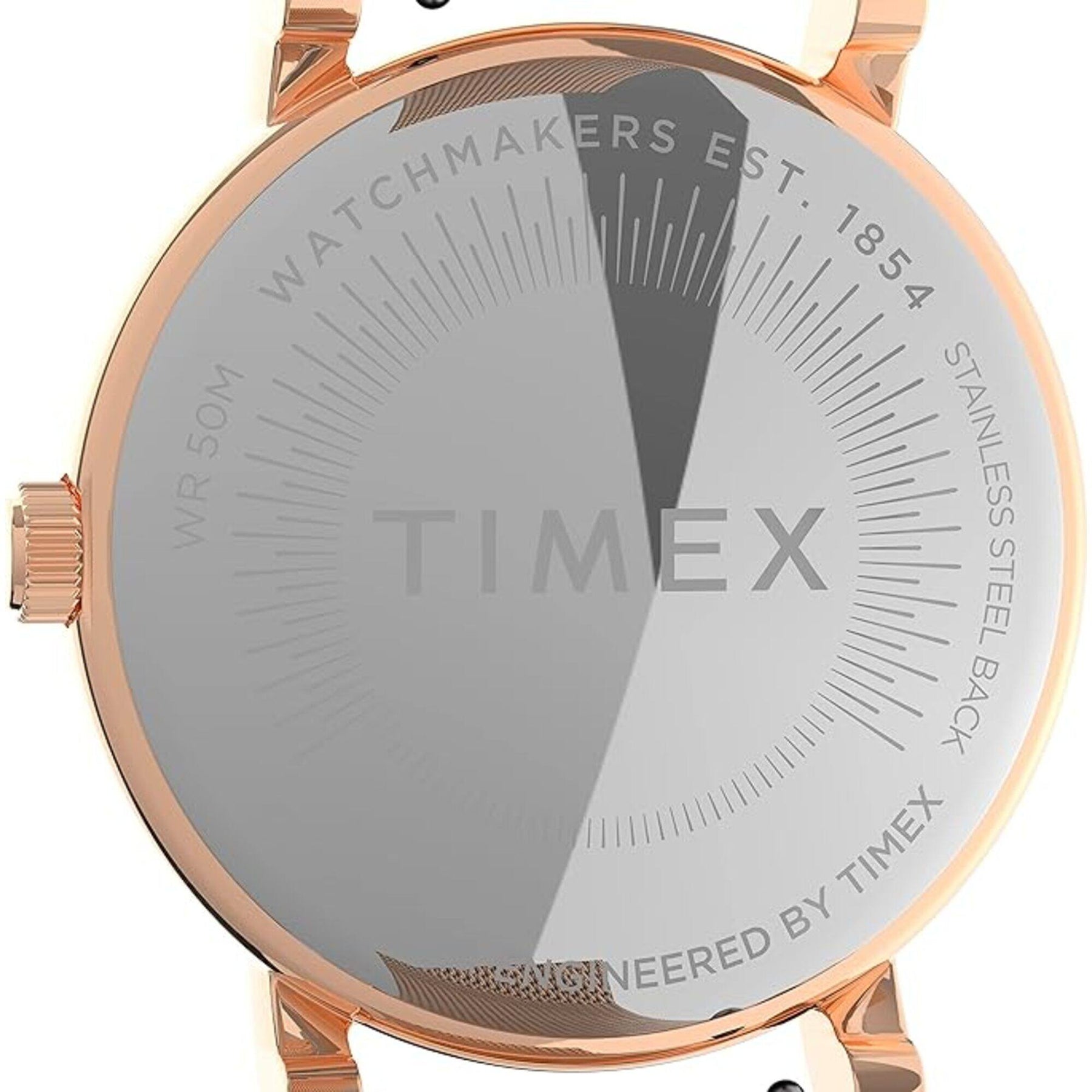 Timex Crystal Opulence‎ Rose Gold Steel Mesh Bracelet Watch Timex Global Women main image 2