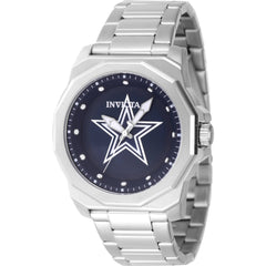 Invicta Men's Watch - NFL Dallas Cowboys Quartz Blue Dial Silver Tone Bracelet | 47920