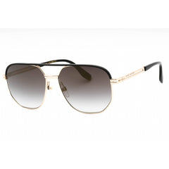 Marc Jacobs Unisex Sunglasses - Gold Black Aviator Full Rim Frame | MARC 469/S 0RHL FQ