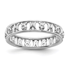 Sterling Silver Stackable Expressions Taurus Zodiac Ring | QSK2013