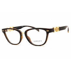 Versace Women's Eyeglasses - Dark Havana Nylon/Metal Cat Eye Frame | 0VE3336U 108