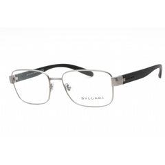 Bvlgari Men's Eyeglasses - Matte Gunmetal Full Rim Rectangular Frame | 0BV1113 195