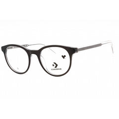 Converse Unisex Eyeglasses - Crystal Charcoal Laminate Plastic Frame | CV5081 017