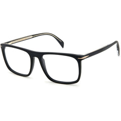 David Beckham Men's Eyeglasses - Matte Black/Gold Rectangular Frame | DB-1108 0003