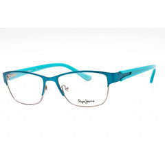 Pepe Jeans Women's Eyeglasses - Turquoise Metal Rectangular Full Rim Frame | PJ1178 C4