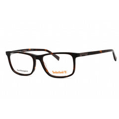 Timberland Men's Eyeglasses - Dark Havana Rectangular Full Rim Frame | TB1775 052