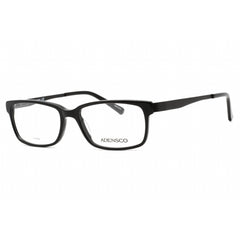 Adensco Men's Eyeglasses - Black Plastic Full Rim Rectangular Frame | AD 126 0807 00