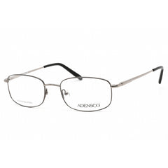 Adensco Men's Eyeglasses - Gunmetal Metal Full Rim Rectangular Frame | Ad 108 0X93 00