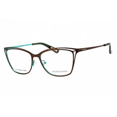 Guess By Marciano Women's Eyeglasses - Matte Dark Brown Metal Frame | GM0310-N 049