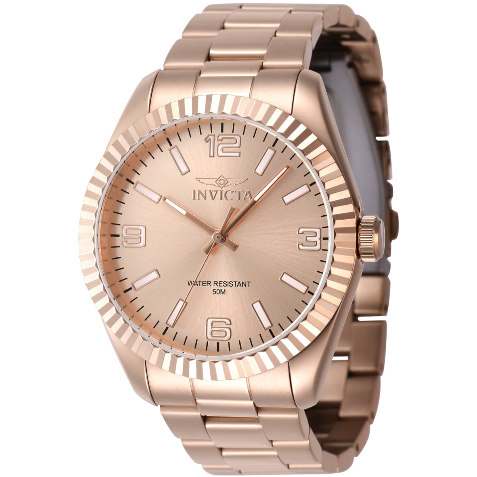 Invicta Men's Quartz Watch - Specialty Rose Gold IP Stainless Steel Bracelet | 47462