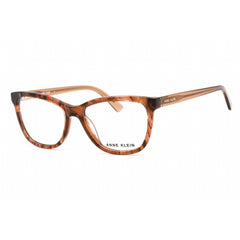 Anne Klein Men's Eyeglasses - Mocha Horn Cat Eye Full Rim Plastic Frame | AK5074 208