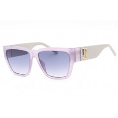 Marc Jacobs Women's Sunglasses - Violet Grey Rectangular Frame | MARC 646/S 0B1P DG