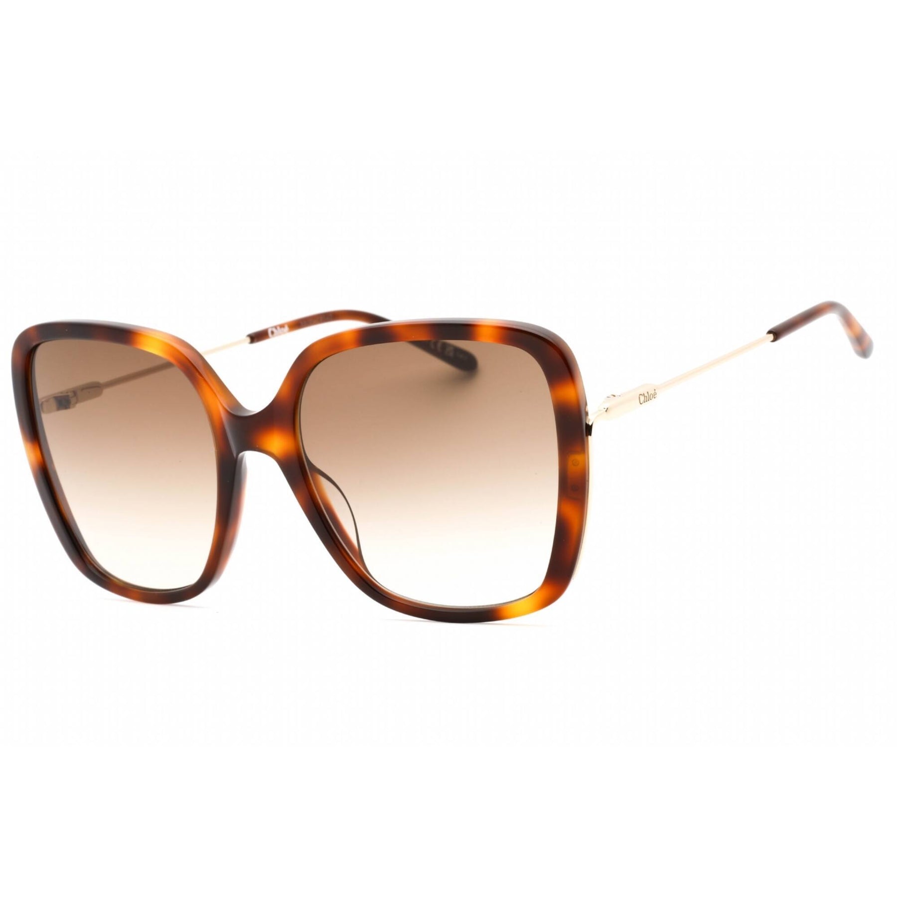 Chloe Havana butterfly sunglasses Chloe CH0030S Butterfly Sunglasses | Fashion Eyewear US main image 4