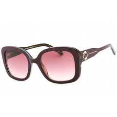 Marc Jacobs Women's Sunglasses - Burgundy Plastic Butterfly Frame | MARC 625/S 0LHF 3X
