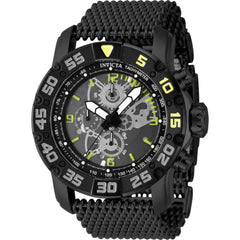 Invicta Men's Watch - Invicta Racing Grey, Yellow, Black Bezel Mesh Bracelet | 48055
