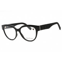 Salvatore Ferragamo Women's Eyeglasses - Black Cat Eye Full Rim Frame | SF2957E 001