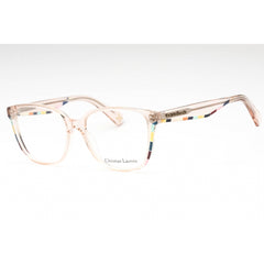 Christian Lacroix Women's Eyeglasses - Peach Plastic Cat Eye Full Rim | CL1114 405