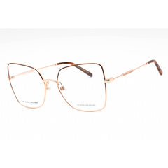 Marc Jacobs Women's Eyeglasses - Gold Brown Metal Cat Eye Frame | MARC 591 001Q 00