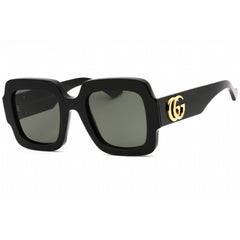 Gucci Women's Sunglasses - Black Acetate Square Shape Full Rim Frame | GG1547S 001