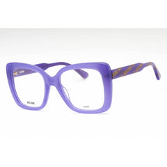 Moschino Women's Eyeglasses - Violet Acetate Butterfly Full Rim Frame | MOS614 B3V