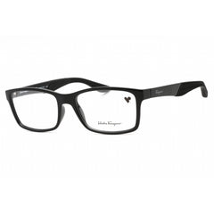 Salvatore Ferragamo Men's Eyeglasses - Black Plastic Rectangular Frame | SF2908 001
