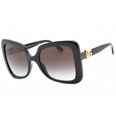 Dolce & Gabbana Women's Sunglasses - Black Plastic Oversized Frame | 0DG6193U 501/8G