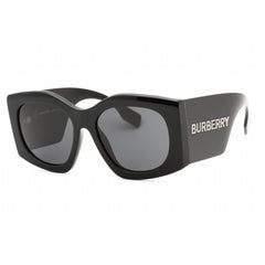 Burberry Women's Sunglasses - Black Plastic Oversized Full Rim Frame | 0BE4388U 300187