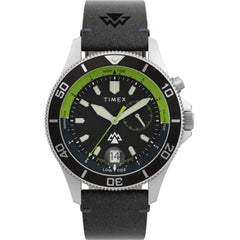Timex Men's Watch - Expedition North Silver Case Quartz Black Dial Strap | TW2W21900JR