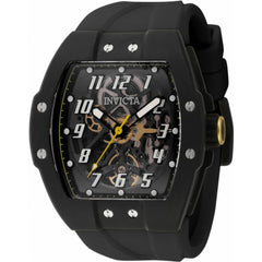 Invicta Men's Watch - Invicta Racing Automatic Skeleton Dial Black Strap | 46640
