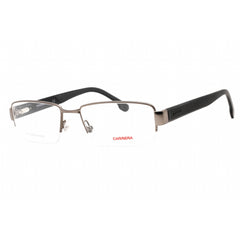 Carrera Unisex Eyeglasses - Matte Ruthenium Rectangular Frame | CARRERA 8850 0R80 00