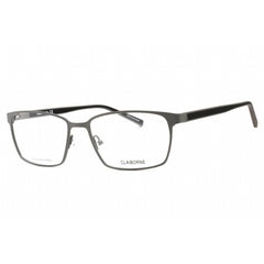 Liz Claiborne Men's Eyeglasses - Matte Grey Full Rim Rectangular Frame | CB 272 FRE