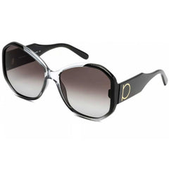 Salvatore Ferragamo Women's Sunglasses - Black Plastic Butterfly Frame | SF942S 007
