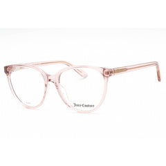 Juicy Couture Women's Eyeglasses - Crystal Nude Plastic Cat Eye Frame | JU 228 022C 00