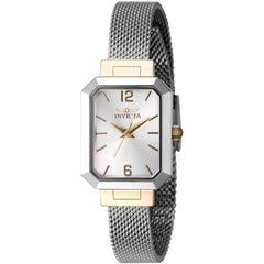 Invicta Women's Watch - Angel Quartz Silver Tone Dial Stainless Steel Bracelet | 48152