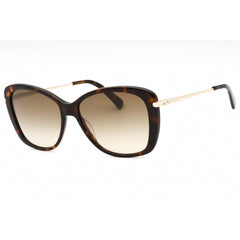 Longchamp Women's Sunglasses - Dark Havana Plastic Butterfly Full Rim | LO616S 213