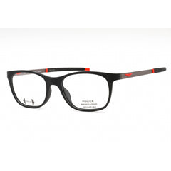 Police Men's Eyeglasses - Matte Black Plastic Oval Shape Full Rim Frame | VPLF86 0U28