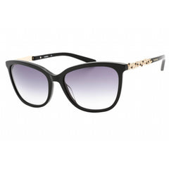 Bebe Women's Sunglasses - Jet Full Rim Rectangular Fixed Nose Pads Frame | BB7221 001