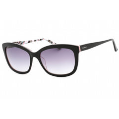 Bebe Women's Sunglasses - Jet Full Rim Rectangular Fixed Nose Pads Frame | BB7228 001