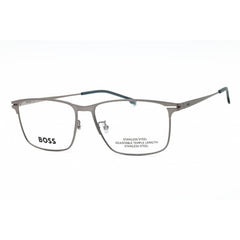 Hugo Boss Men's Eyeglasses - Matte Dark Ruthenium Metal Frame | BOSS 1467/F 0R80 00