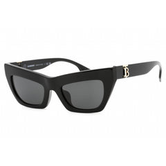 Burberry Women's Sunglasses - Black Cat Eye Frame Dark Grey Lens | 0BE4405F 300187