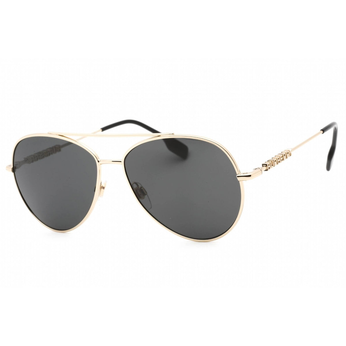 Burberry Gold and Black Sunglasses Burberry BE3147 110981 Sunglasses Women main image 3