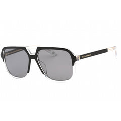Dolce & Gabbana Men's Sunglasses - Top Black On Crystal Plastic | 0DG4354F 501/81