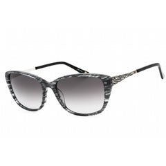 Liz Claiborne Women's Sunglasses - Havana Glitter Grey Cat Eye Frame | L 575/S 0MK5 9O