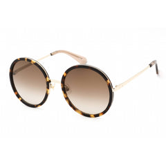 Kate Spade Women's Sunglasses - Havana Gold Metal Round Frame | Lamonica/S 02IK 00