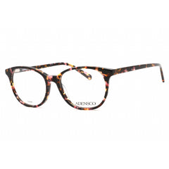 Adensco Women's Eyeglasses - Pink Havana Cat Eye Plastic Frame | AD 231 00B0 00