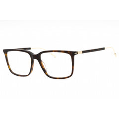 Gucci Men's Eyeglasses - Havana Acetate Full Rim Rectangular Shape Frame | GG1273O 002