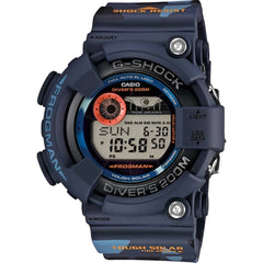 Casio Men's Digital Watch - G-Shock World Time Blue Camouflage Strap | GF8250CM-2