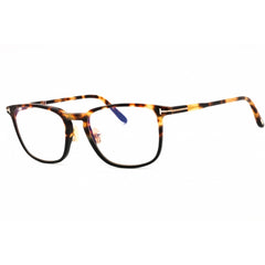 Tom Ford Men's Eyeglasses - Havana/Other Acetate Rectangular Frame | FT5699-B 056